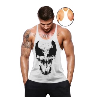 Regata Cavada Masculina De Treino Blusa Com Várias Estampas