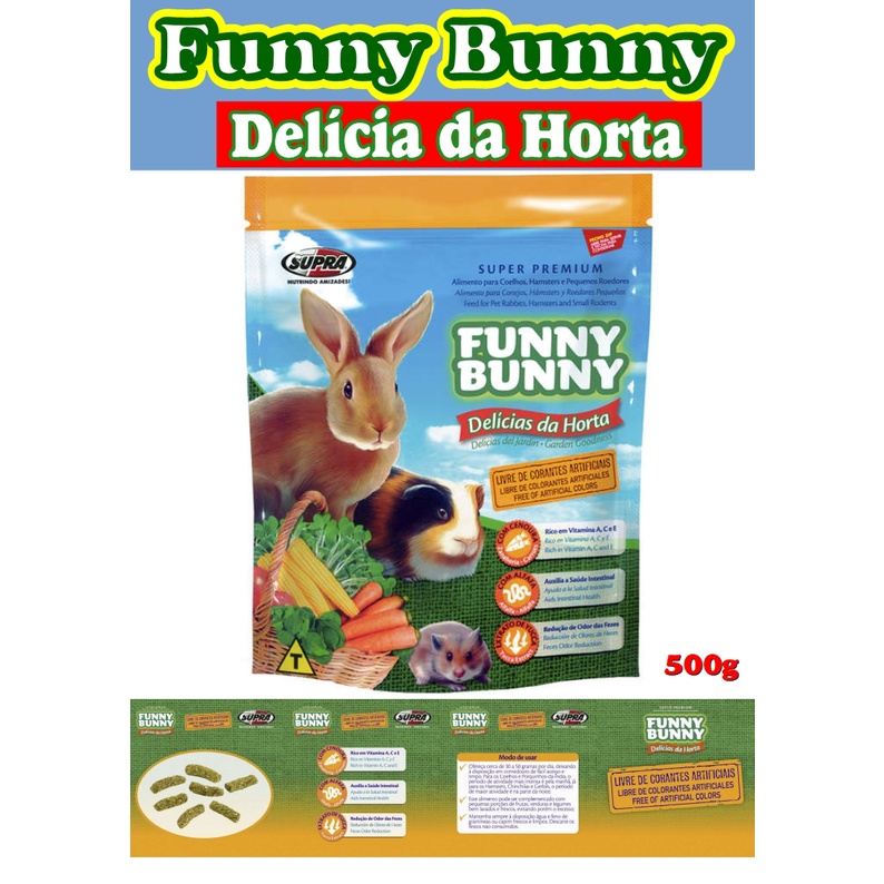 Funny Bunny - Coelho - Porquinho da Índia - Chinchila