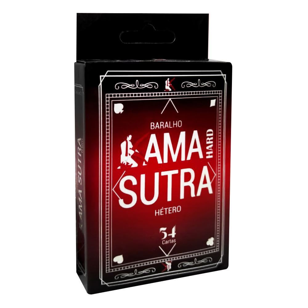 Baralho Kama Sutra Hétero Hard 54 Cartas Posições Do Kama Sutra Produtos Super Eróticos Sex Shop 