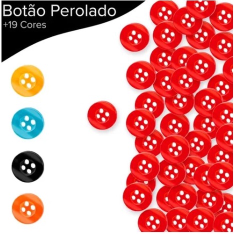 Botão camisa tam 18 /144 unid- botao - botoes - botões camisa, Camisaria e artesanato em geral (M&L) em Oferta na Shopee