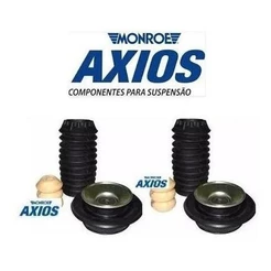 Kit Amortecedor Batente Gol Parati Saveiro G3 G4 Axios