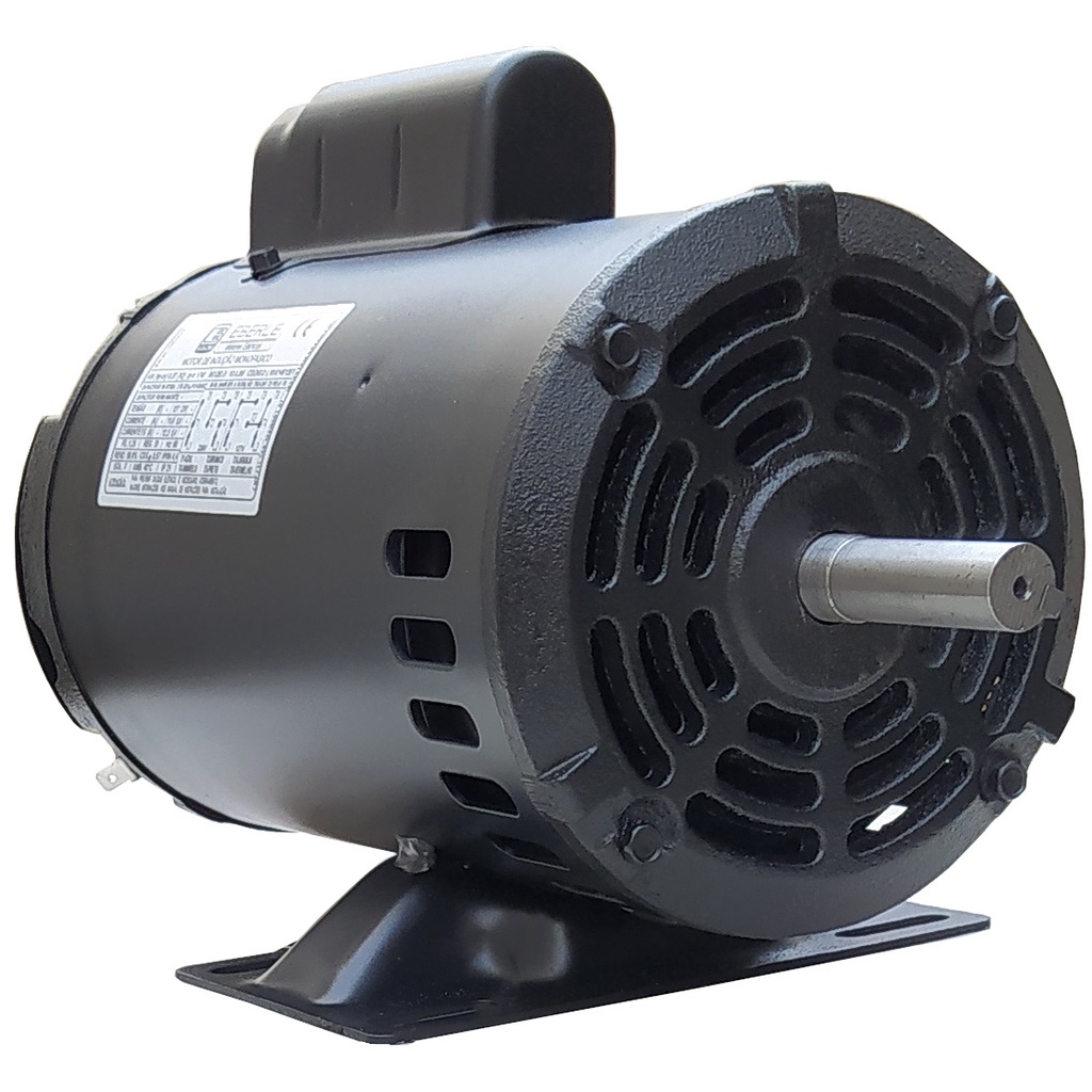 Motor Elétrico Monofásico 1/2cv 0,5cv 4 Polos Baixa Rotação 110/220V 1740 Rpm