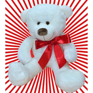 Urso De Pelúcia Super Macio 50 Cm - Laços Colorido