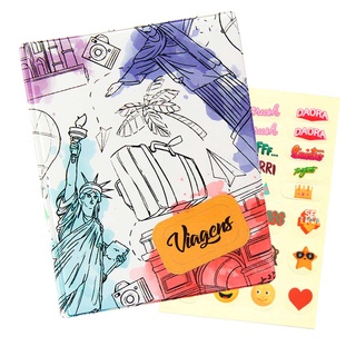 Album de 500 fotos Aquarela Viagens 10x15 + ADESIVO em Oferta na Shopee