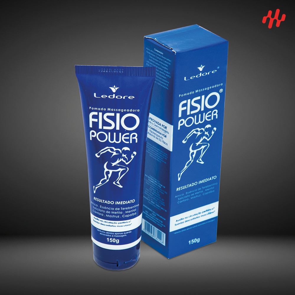 Pomada Massageadora Fisio Power Alívio Da Fadiga em Oferta na Shopee