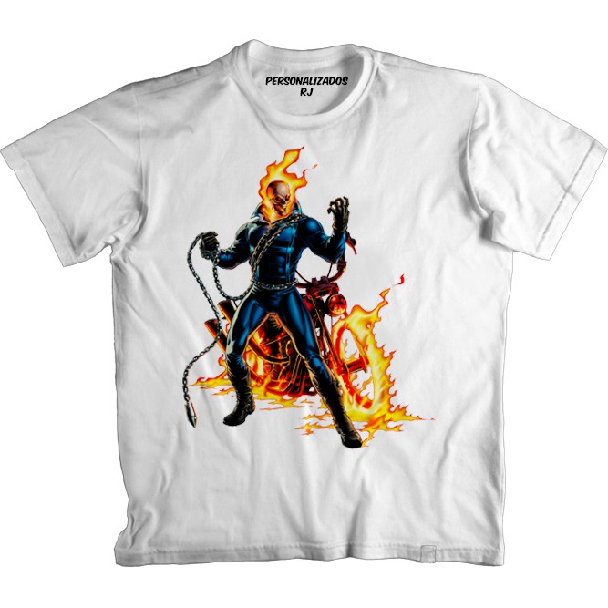 Camiseta MOTO – MOTOCICLETA – MOTOCICLISTA - Motoqueiro Fantasma 02