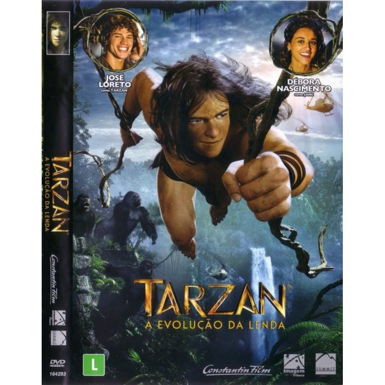 DVD Tarzan: A Evolução da Lenda - original e lacrado