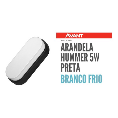 Luminaria Tartaruga Led Sobrepor Avant 5w 6500k Ip65 Shopee Brasil