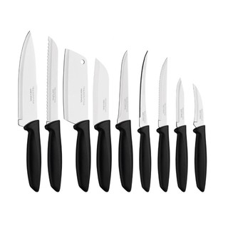 Jogo De Facas Tramontina Plenus 9 Peças Aço Inox