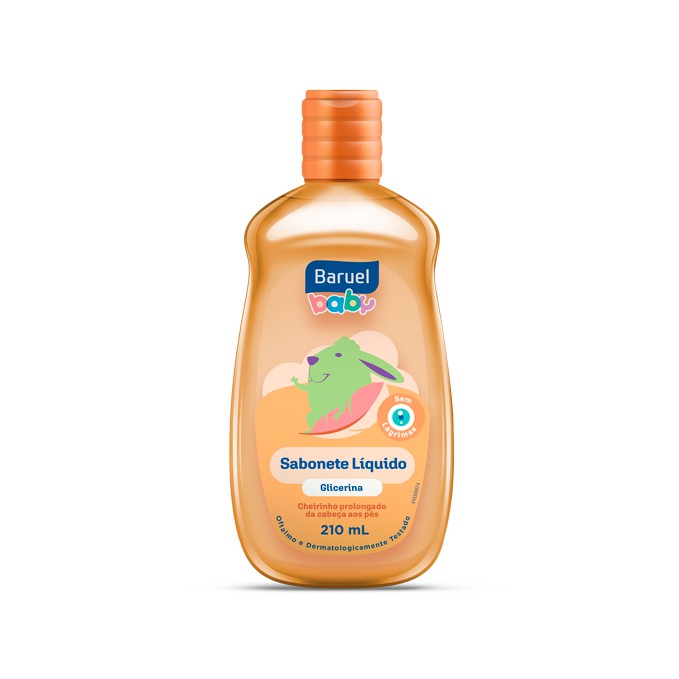 Sabonete Liquido Baruel Baby 210 Ml Bebe Shopee Brasil