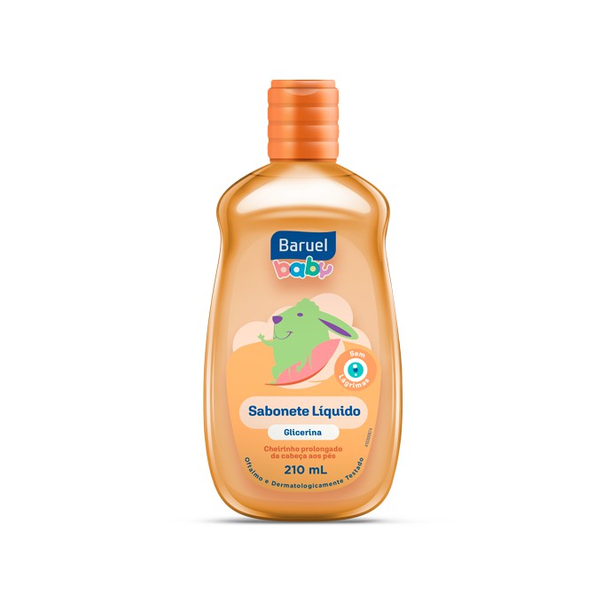 Sabonete Liquido Baruel Baby 210 Ml Bebe Shopee Brasil