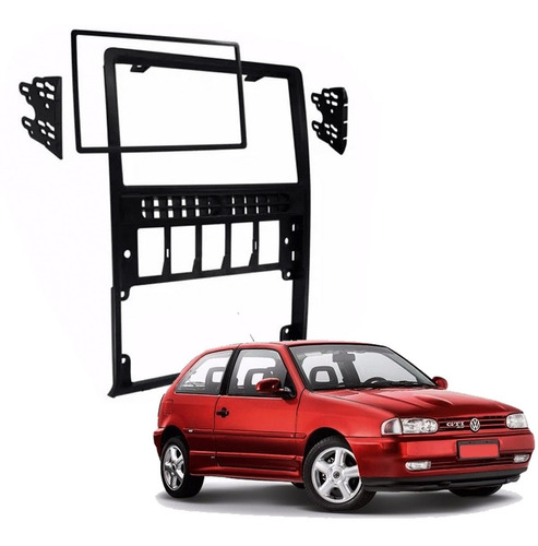 Moldura Painel Gol Bola G2 Gol Bola Saveiro G2 Parati G2 Dvd 2din Multimidia em Oferta na Shopee