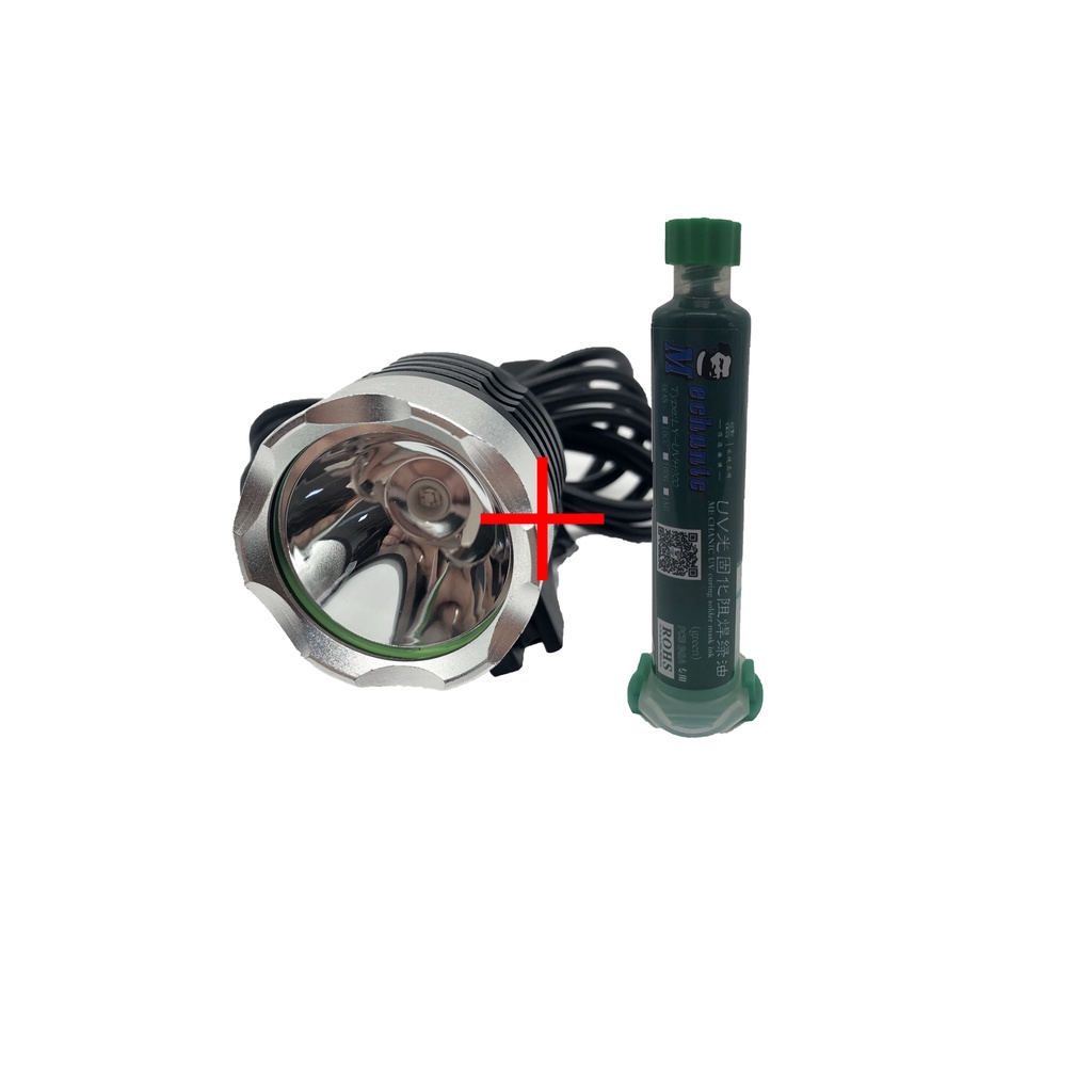 Lanterna Luz Uv Seca Mascara Uv Em 10 Segundos + Mascara UV