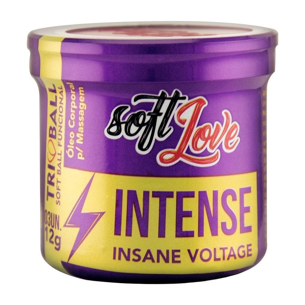 Bolinha Funcional Intense Insane Voltage Da Soft Love Produtos Sex Shop Eróticos Shopee Brasil 5280