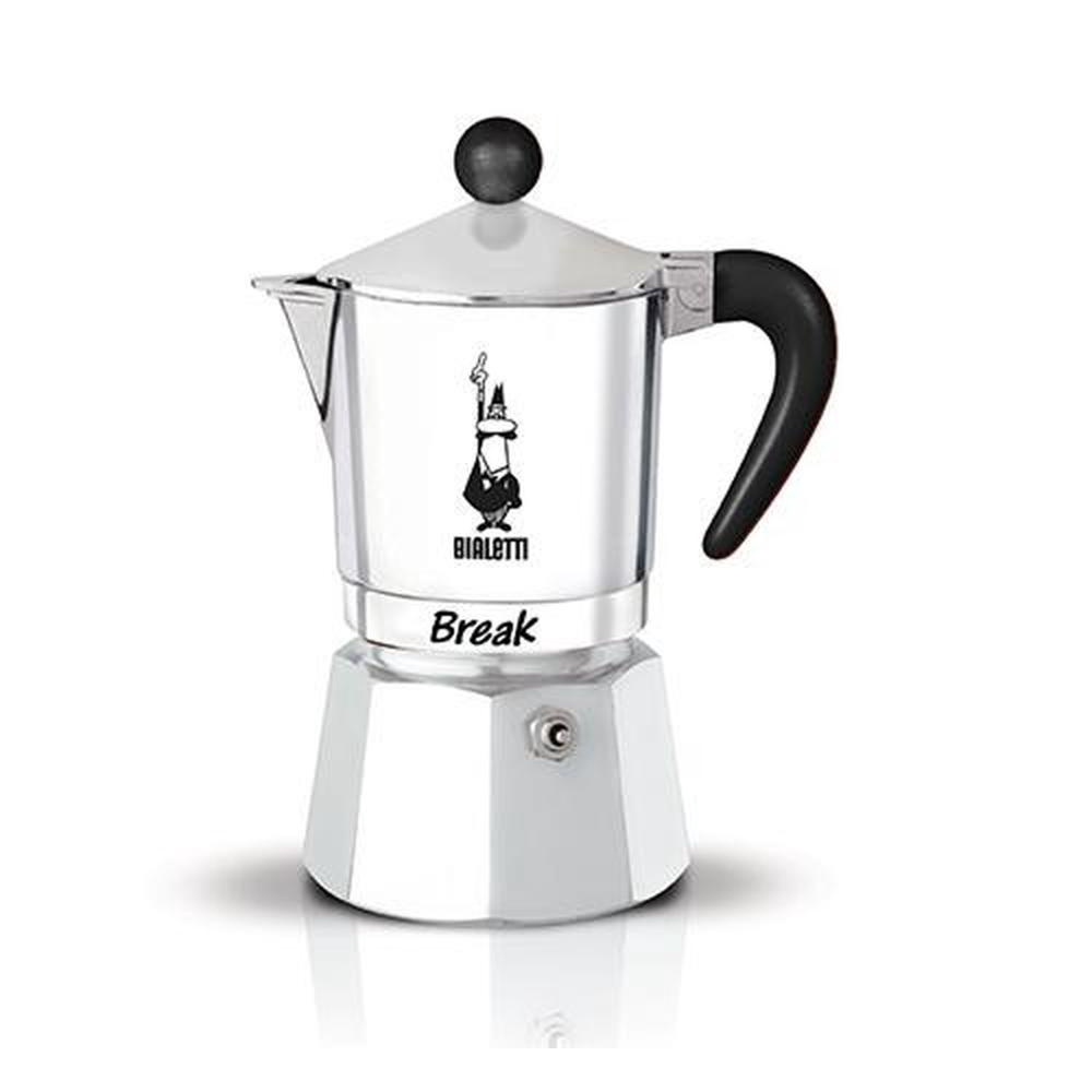 Cafeteira Italiana Break Alumínio 300ml 6 Xícaras Bialetti