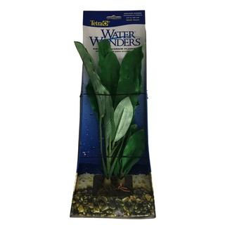 Planta Artificial Plástica Aquário Amazon Sword 30cm - Tetra