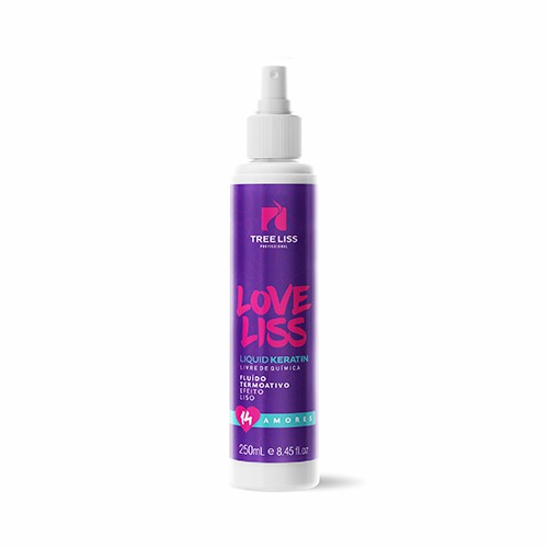 Love Liss Fluído Termoativo Liso Perfeito Tree Liss 250ml