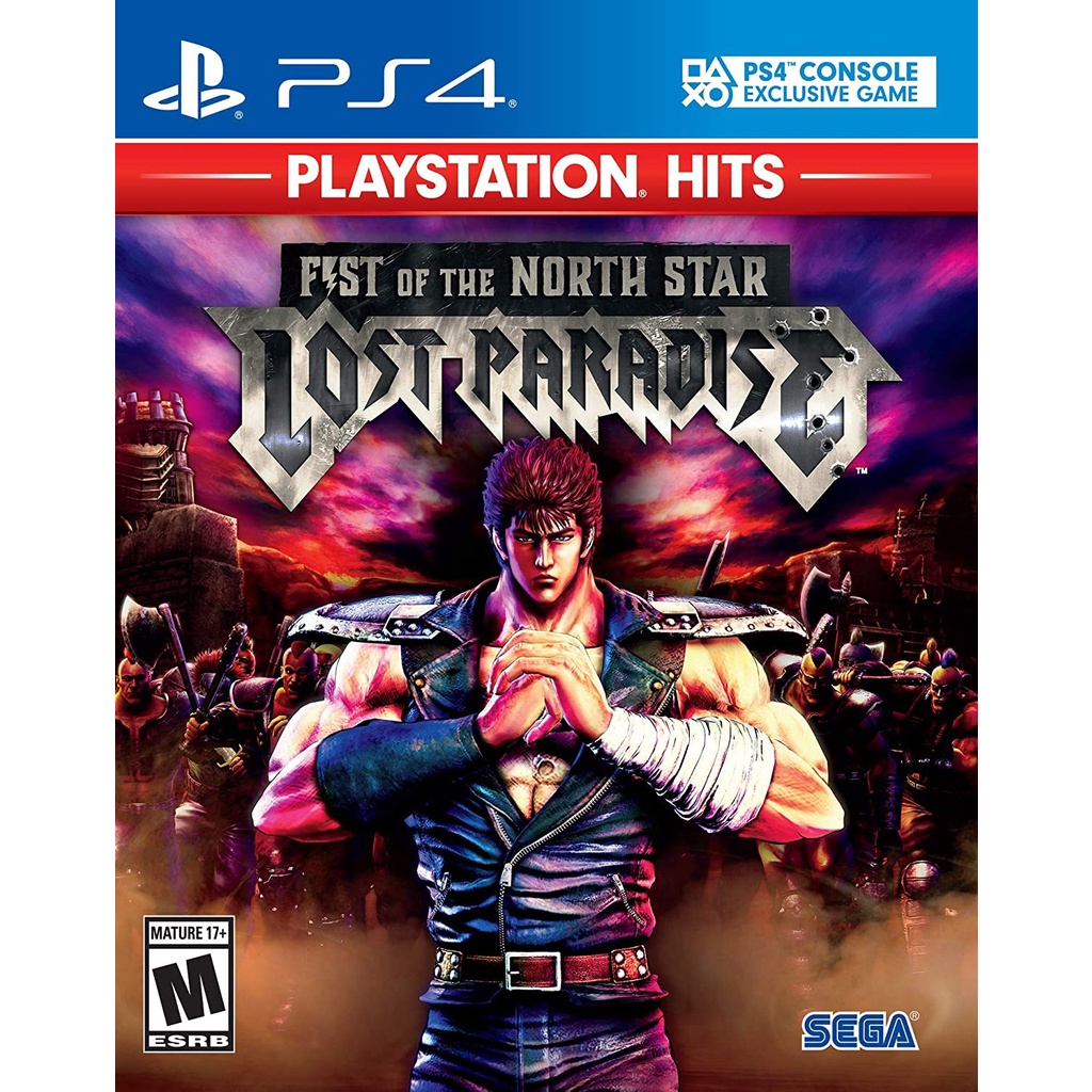 Fist of The North Star Lost Paradise PlayStation Hits PS4 Midia Fisica