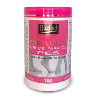 Creme Esfoliante Para Os Pés Ouribel 1kg Micro Esferas | Shopee Brasil