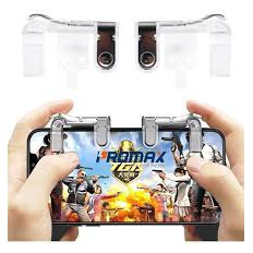 Gatilho Free Fire Botoes R1 L1 Jogo De Tiro Para Celular Par De Joystick Shopee Brasil