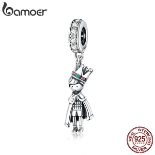 Bamoer 2020 Príncipe Do Mar Encantos Pingente Para Pulseira Ou Colar Original 925 Contas De Prata Esterlina Diy Scc1584