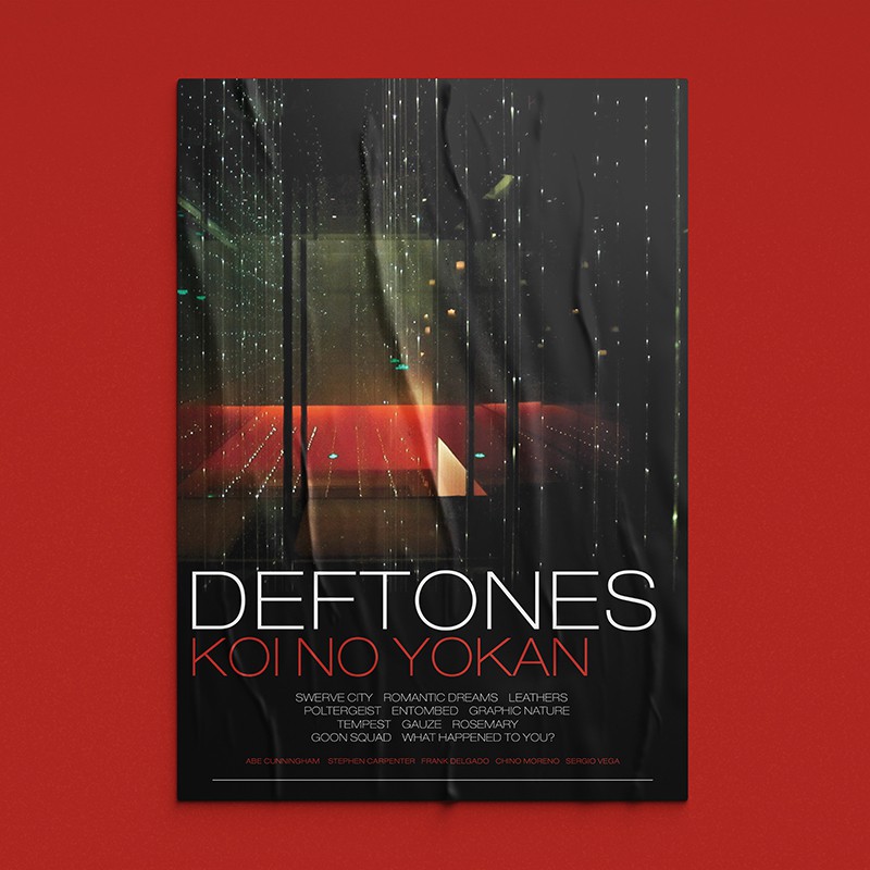 Poster Deftones - Koi No Yokan / Tamanho A3