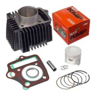 Kit Cilindro Pistao Anel Junta Biz 100 Dream 100 Pop Std Kmp em Oferta na Shopee