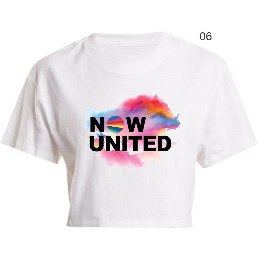 Cropped  Blusa Blusinha NOW UNITED  Kpop Banda 06 - Infantil