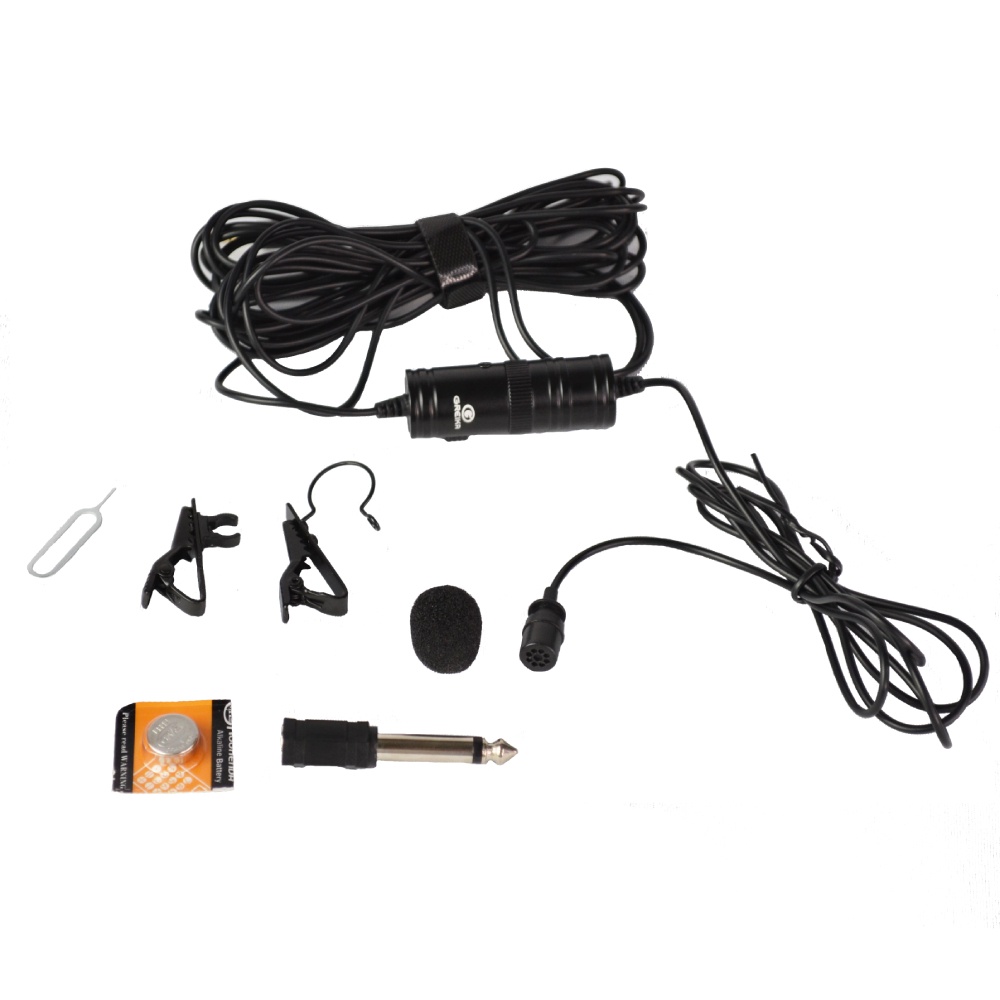 Microfone Lapela Profissional GREIKA Modelo LM-01