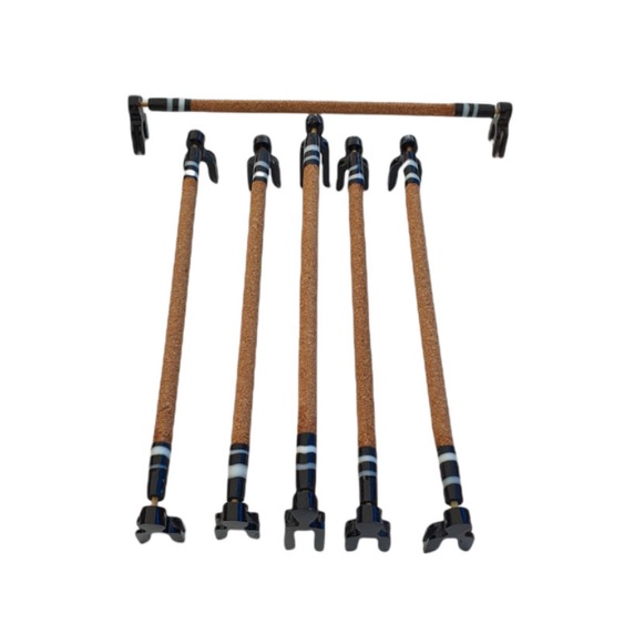 Poleiro Luxo Já Pronto 19 Cm Gaiola De Coleiro.