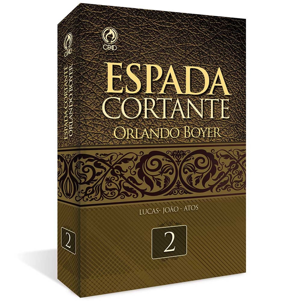 Livro Espada Cortante Volume 2 - Orlando Boyer