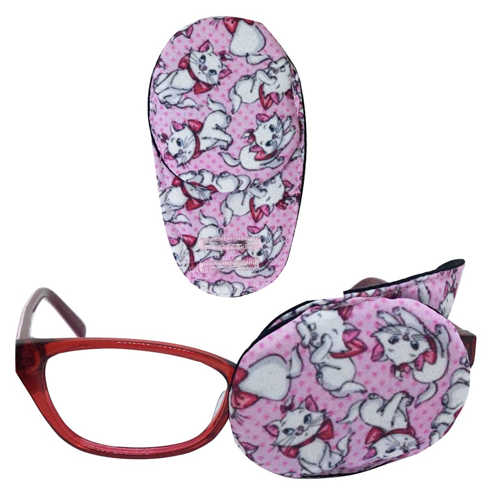Tapa Olho Monocular Infantil Tecido Tratamento Ambliopia, serve para ambos os lados direito ou esquerdo em Oferta na Shopee