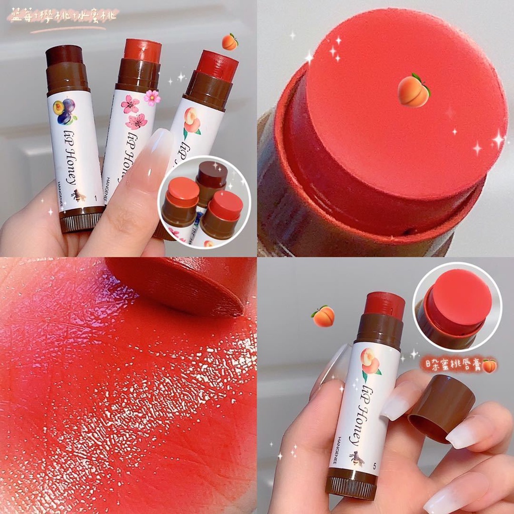 Bálsamo Labial Que Muda De Cor , Cosméticos Coreanos , Preenchimento De Longa Duração , Fragrância Frutada , Copo Antiad