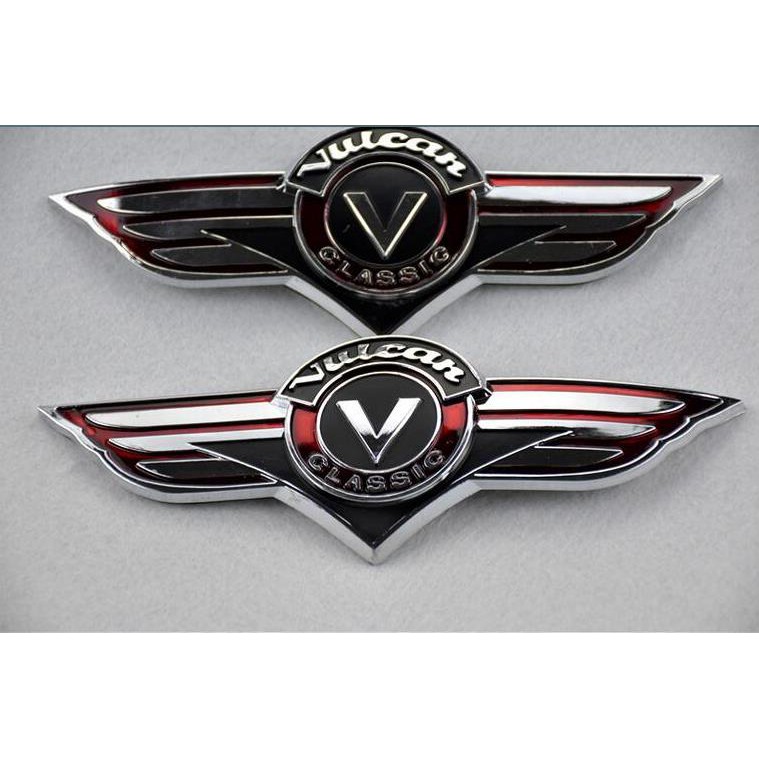 3D Gas Tank Sticker Emblem Badge Fuel Decals Fits For Kawasaki VN Vulcan Classic VN400 VN500 VN800 VN1500