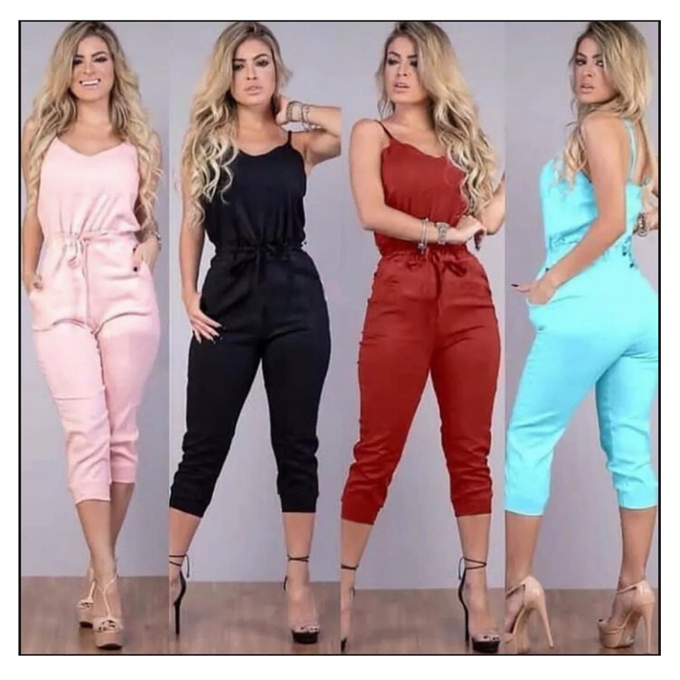 calça pantacourt colada