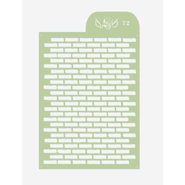 Stencil Angel Doce Sonho 72, stencil confeitaria , lavável e reutilizável