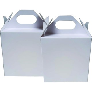 Caixa para caneca de 325ml com alça branca 100 unidades em Oferta na Shopee