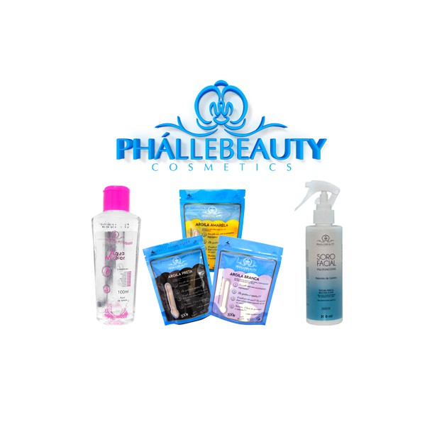 Kit Argila Total PhálleBeauty 5 itens
