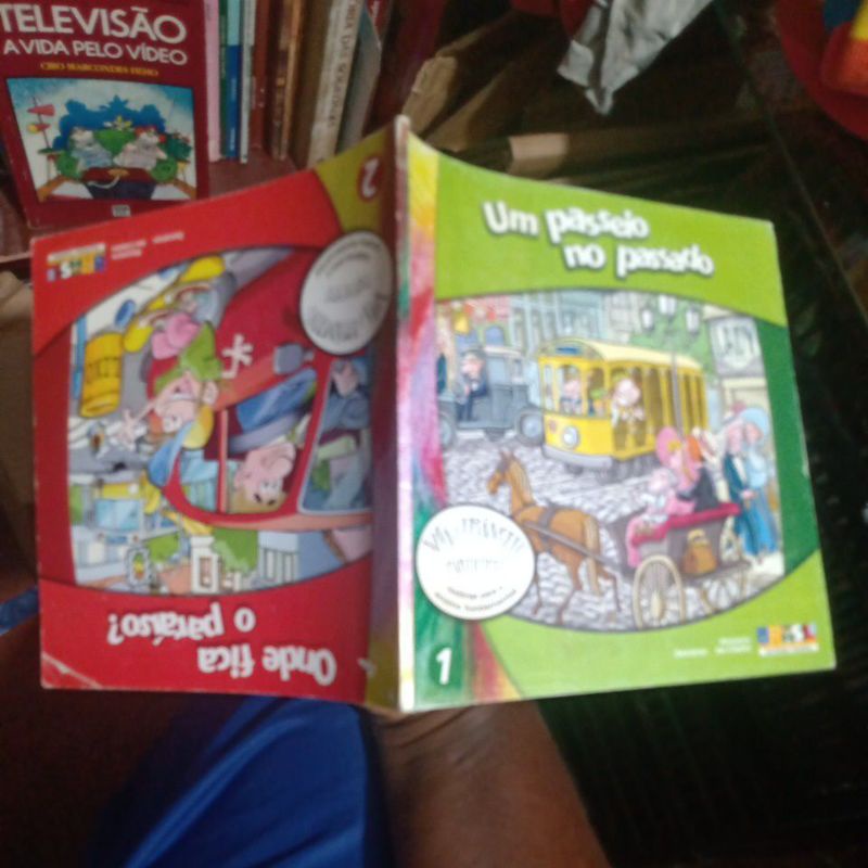 Livro - Um Passeio no Passado / Onde Fica o Paraíso ?