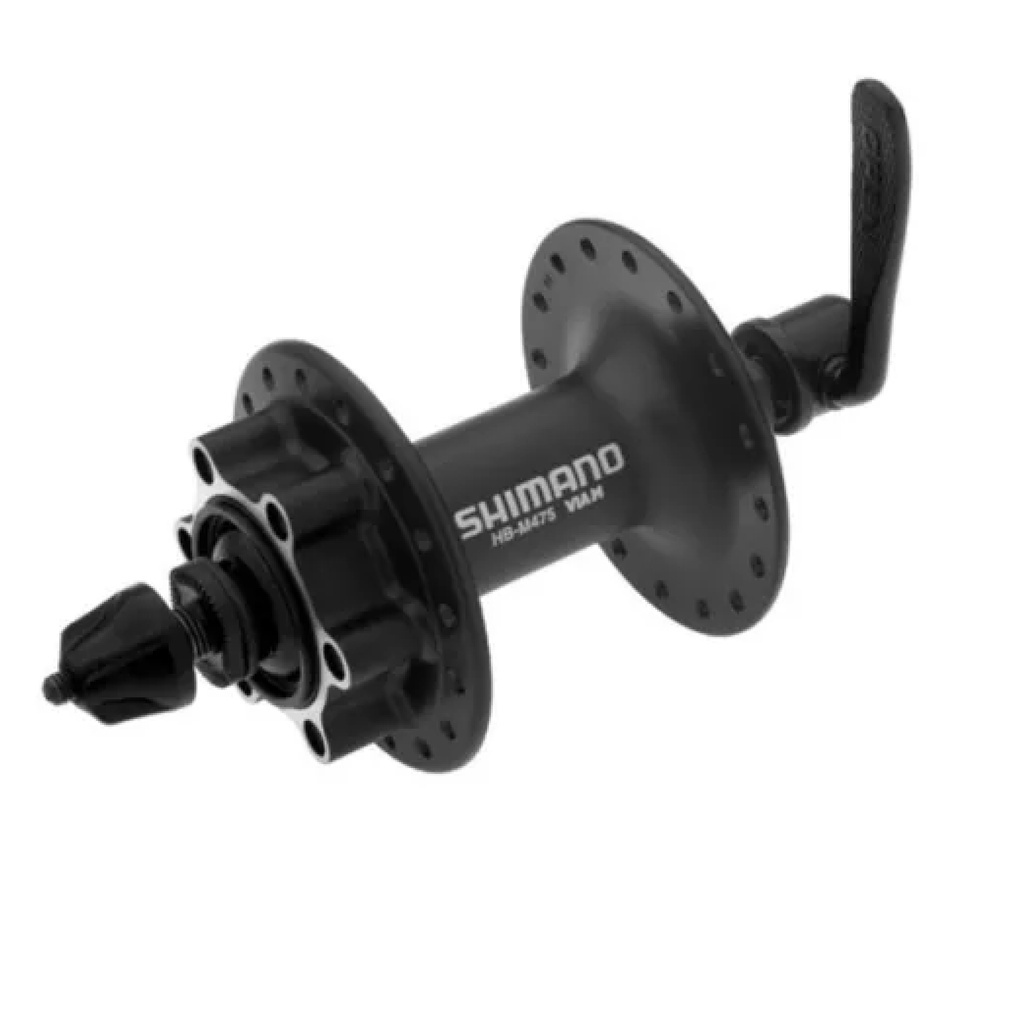 Cubo Dianteiro 32 Furos Shimano Deore M475 6 Parafusos 9x100mm