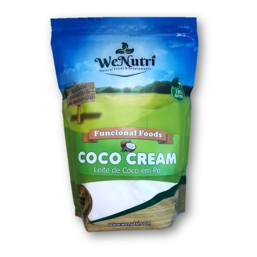 Leite De Coco Em Pó Coco Cream 1kg Wenutri