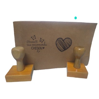 Carimbo Personalizado Até 30cm² em Oferta na Shopee