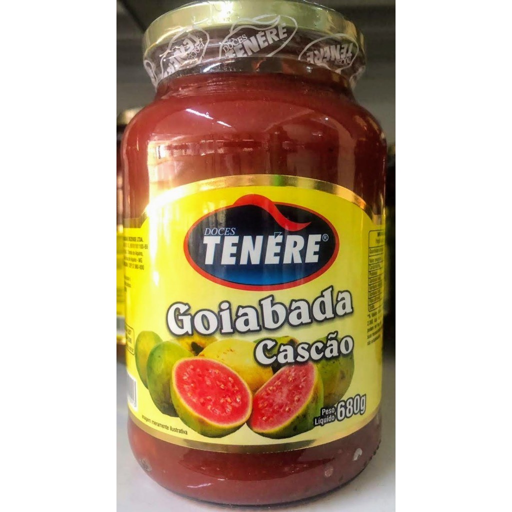 Kit 2 Goiabadas Pastosa Cascão 680g Cada Unidade - Doces Tenére