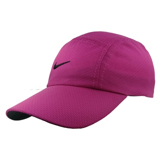 Boné Esportivo Feminino Aba Curva Para Caminhada, Corrida, Ciclismo Rosa Pink