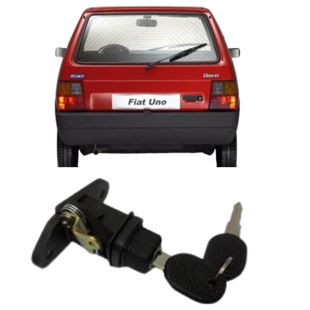 Cilindro Porta Malas Uno 90 91 92 93 94 95 85 86 87 88 89 em Oferta na Shopee