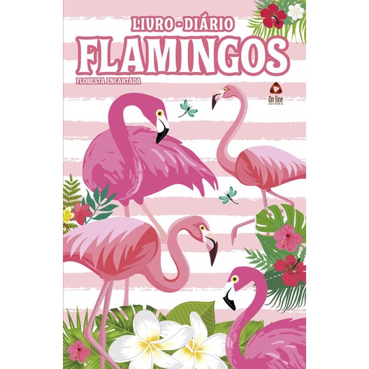 Floresta Encantada Livro Diário Flamingos - Books & Magazines