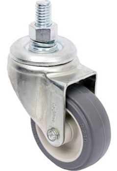 Rodizio Girat. 2pol. R210 Anti-risco Espiga Roscada 30kg Por Roda