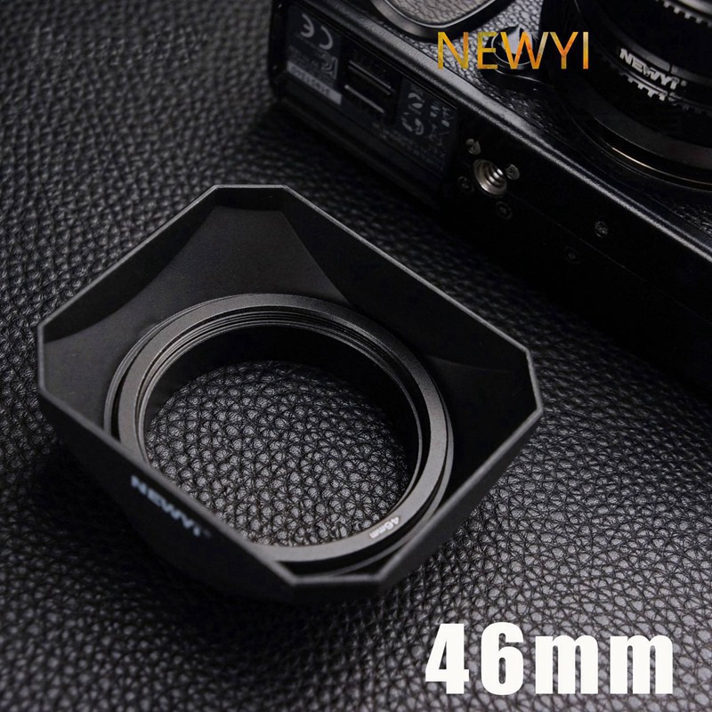 Lens Hood Metal Universal 43mm silver for Nikon