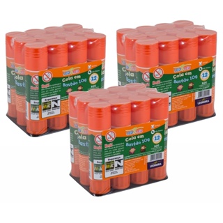 Kit 36 Cola Bastão 10g uso Escolar e Artesanato em Oferta na Shopee