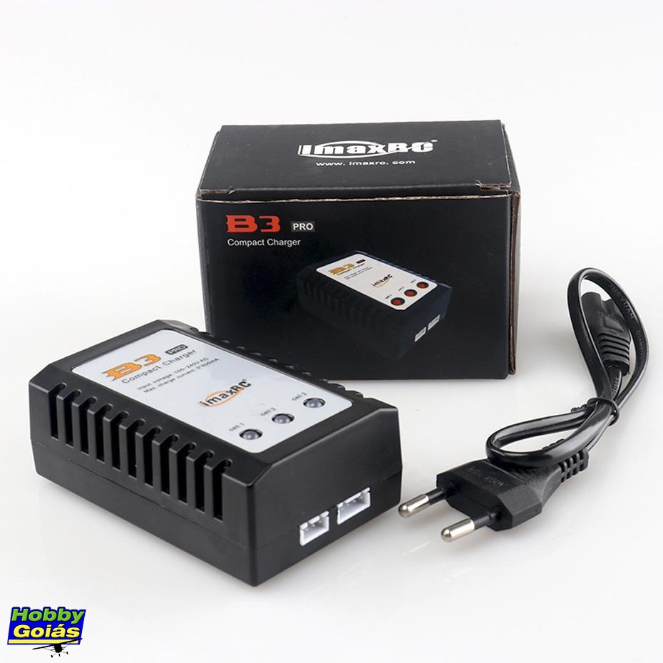 Carregador de Bateria Lipo Imax B3 2s e 3s Entrada 110-220v P/ Modelos e Aeromodelo de Controle Remoto